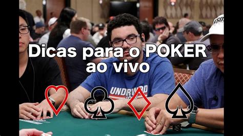 1 2 Poker Ao Vivo