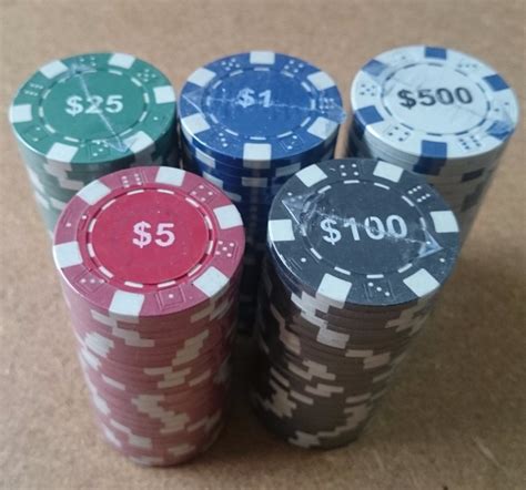 5000 Fichas De Poker De Distribuicao