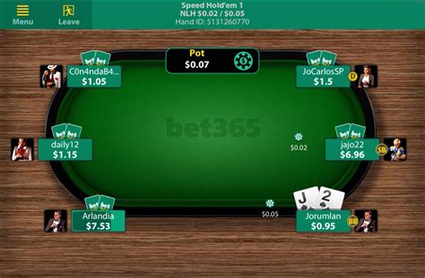 A Bet365 Poquer Android Apk