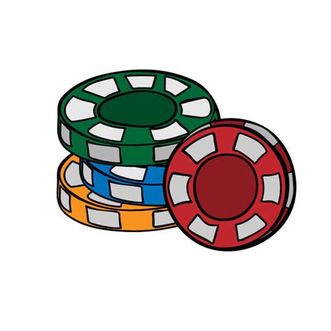 Animado Fichas De Poker Do Clipart