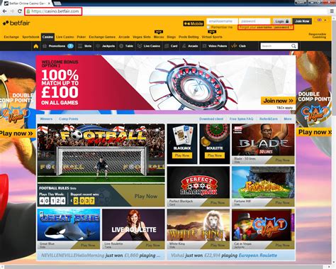 Betfair Players Access To Casino Website