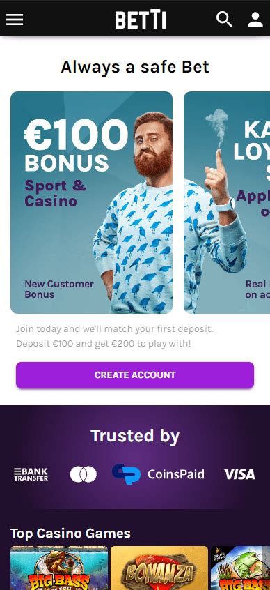 Betti Casino App