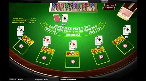 Blackjack With Perfect Pairs Brabet