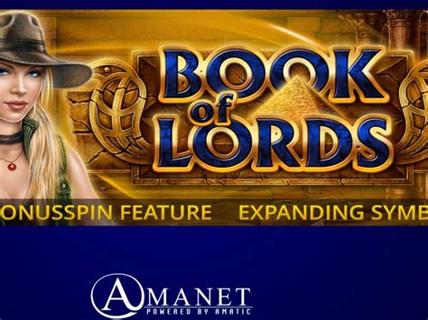 Book Of Lords Slot Gratis