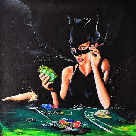 Catwoman Poker Face