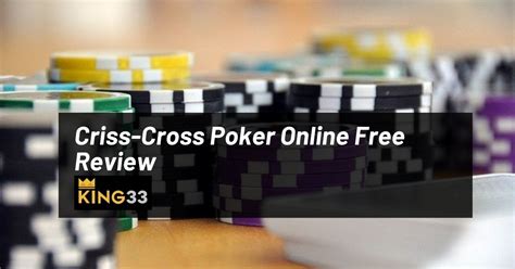 Criss Cross Poker Online Gratis