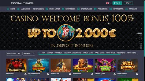 Cristal Poker Casino Bonus