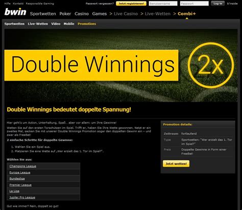 Double Bonus Bwin