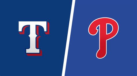 Estadisticas de jugadores de partidos de Philadelphia Phillies vs Texas Rangers