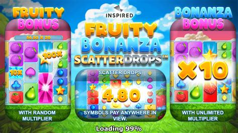 Fruity Bonanza Scatter Drops Pokerstars