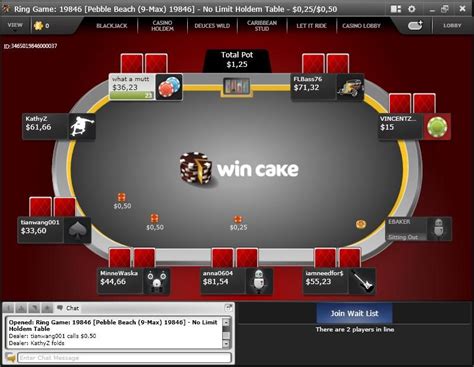 Ganhar Cake Poker Network