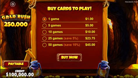 Gold Rush Scratchcard Betfair