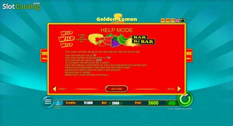 Golden Lemon Deluxe Pokerstars
