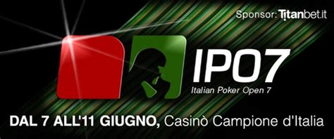 Italian Poker Open Streaming