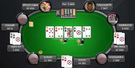 Jouer Aux Poker Gratuitement En Ligne