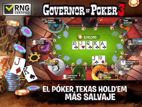 Juegos Governador Del Poker 3 Completo