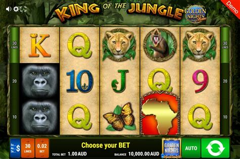 King Of The Jungle Golden Nights Bonus Pokerstars