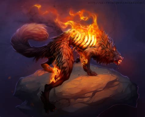 Magical Wolf Blaze