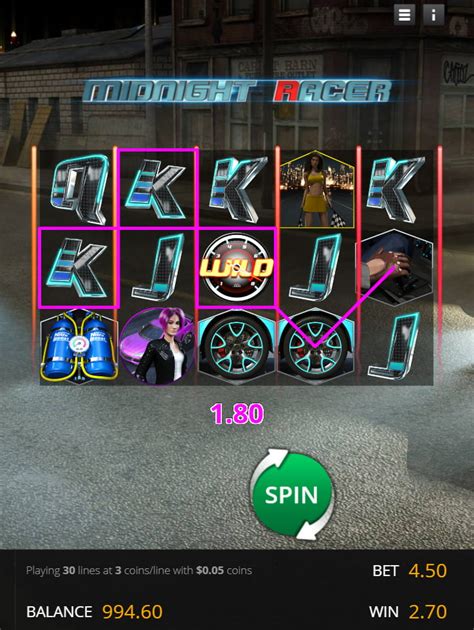 Midnight Racer 888 Casino