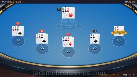 Multihand European Blackjack Betsson