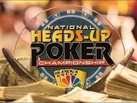 National Heads Up Poker Championship 2024 Premio Em Dinheiro