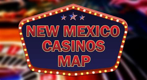 Novo Mexico Casino Resorts Mapa