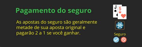 O Blackjack A Aposta Do Seguro