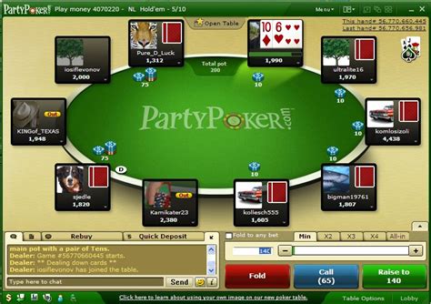 O Party Poker Nj Numero
