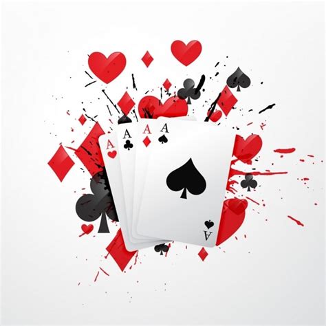 O Poker Da Arte Do Vetor