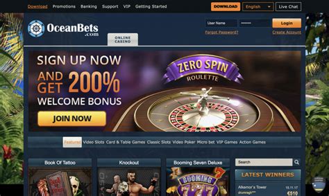 Oceanbets Casino Download