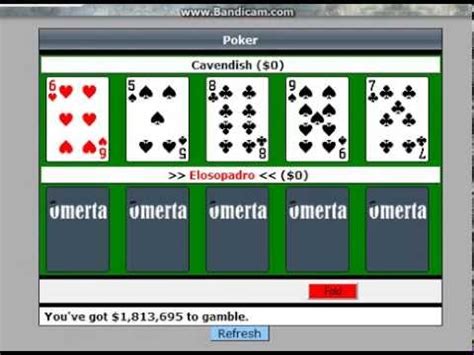 Omerta Poker Hilesi