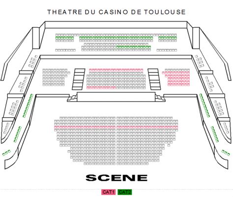 Plano De Des Places Casino Barriere Toulouse
