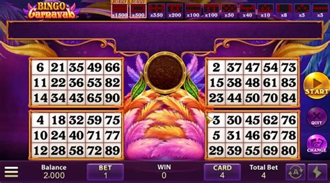 Play Bingo Carneval Lightning Slot