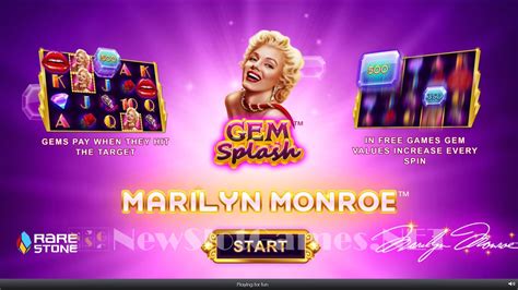 Play Gem Splash Marilyn Monroe Slot