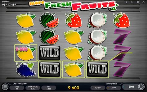 Play More Fresh Fruits Slot