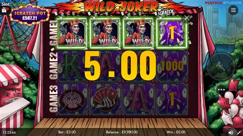 Play Wild Joker Scratch Slot