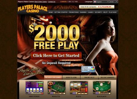 Players Palace Casino Codigo Promocional
