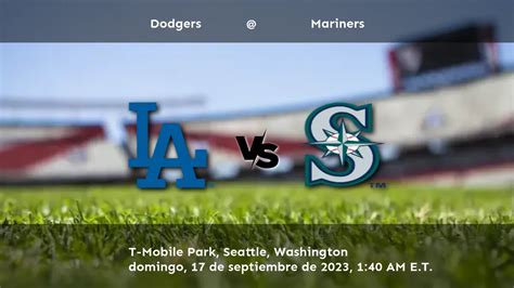 Seattle Mariners vs Los Angeles Dodgers pronostico MLB