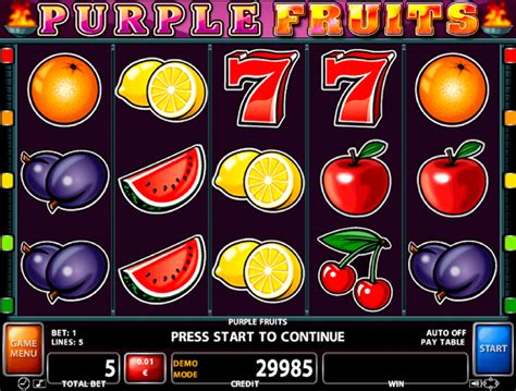 Slots De Fruit Machine