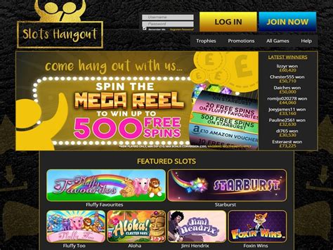 Slots Hangout Casino Login