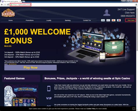 Spin Palace Casino Flash Login