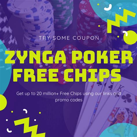 Zynga Poker Chips Promocoes